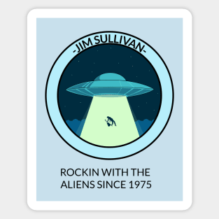 Jim Sullivan UFO Sticker